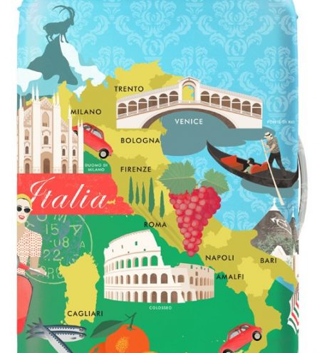 LOQI Luggage Cover - Italy