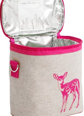 Pink Fawn Smaller Cooler Bag