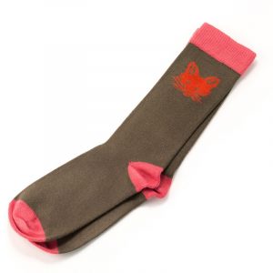 Men's Red Fox Bamboo Socks