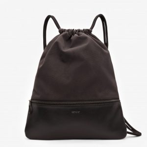 Dory Drawstring Backpack - Black