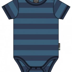 SS Baby Body - Stripe Blue