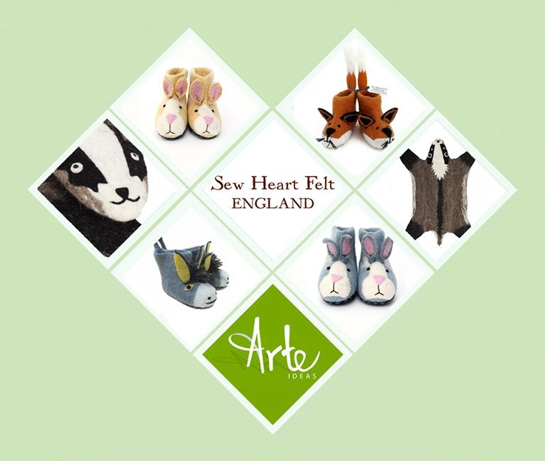 Sew Heart Felt Slippers – New Featured Ethical Products