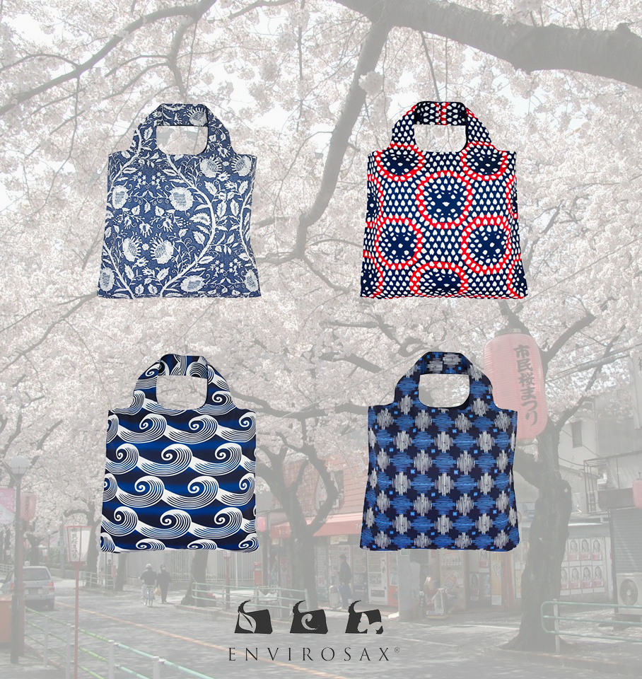 tokyo envirosax reusable bags available at arte ideas